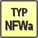 Piktogram - Typ: NFWa